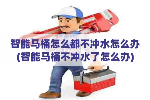 智能马桶怎么都不冲水怎么办(智能马桶不冲水了怎么办)