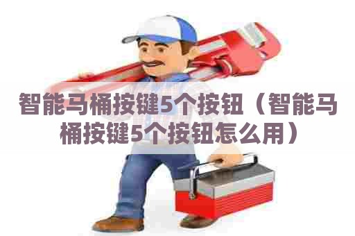 智能马桶按键5个按钮（智能马桶按键5个按钮怎么用）