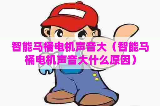 智能马桶电机声音大（智能马桶电机声音大什么原因）
