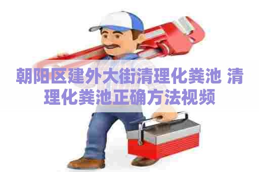 朝阳区建外大街清理化粪池 清理化粪池正确方法视频