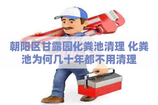 朝阳区甘露园化粪池清理 化粪池为何几十年都不用清理