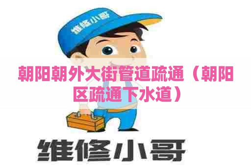 朝阳朝外大街管道疏通(朝阳区疏通下水道) 朝阳朝外大街管道疏通(朝阳区疏通下水道)