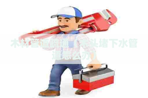 木材管道疏通（木头堵下水管道怎么办）
