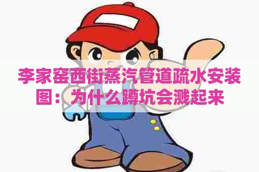 李家窑西街蒸汽管道疏水安装图:为什么蹲坑会溅起来 李家窑西街蒸汽管道疏水安装图:为什么蹲坑会溅起来