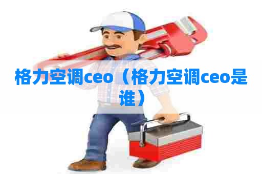 格力空调ceo（格力空调ceo是谁）