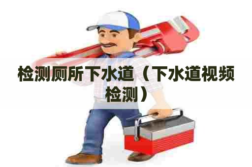 检测厕所下水道（下水道视频检测）