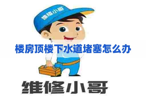 楼房顶楼下水道堵塞怎么办