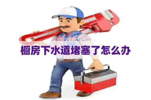 橱房下水道堵塞了怎么办 橱房下水道堵塞了怎么办