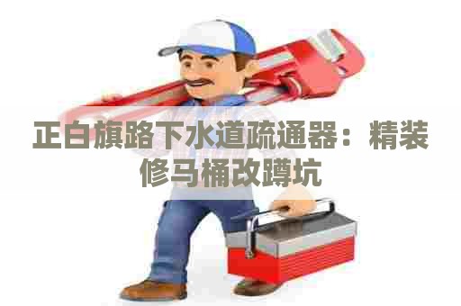 正白旗路下水道疏通器：精装修马桶改蹲坑