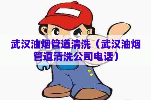 武汉油烟管道清洗（武汉油烟管道清洗公司电话）