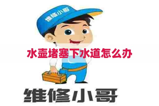 水壶堵塞下水道怎么办