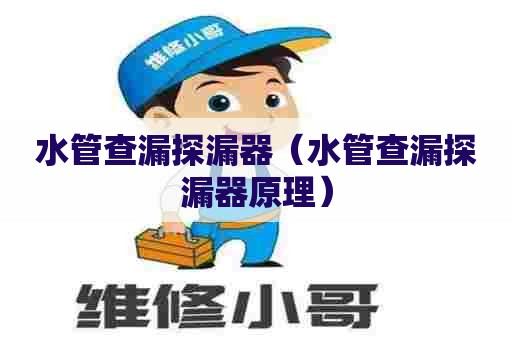 水管查漏探漏器（水管查漏探漏器原理）