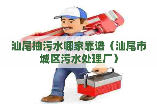 汕尾抽污水哪家靠谱（汕尾市城区污水处理厂）