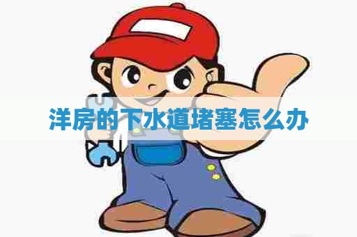 洋房的下水道堵塞怎么办