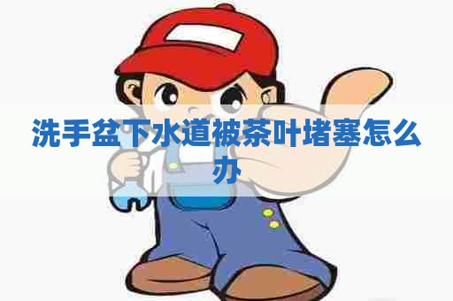 洗手盆下水道被茶叶堵塞怎么办