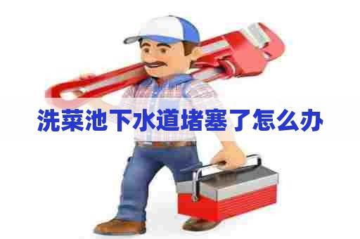 洗菜池下水道堵塞了怎么办