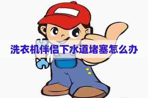 洗衣机伴侣下水道堵塞怎么办