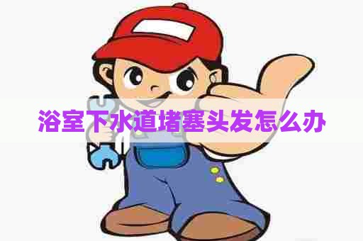 浴室下水道堵塞头发怎么办 浴室下水道堵塞头发怎么办