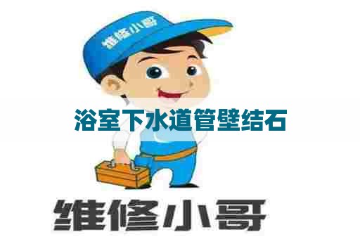浴室下水道管壁结石 浴室下水道管壁结石
