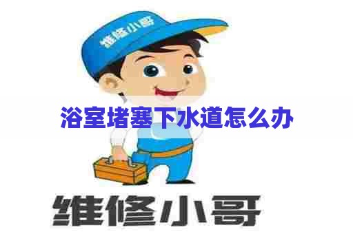 浴室堵塞下水道怎么办 浴室堵塞下水道怎么办