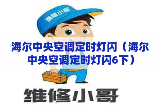 海尔中央空调定时灯闪（海尔中央空调定时灯闪6下）