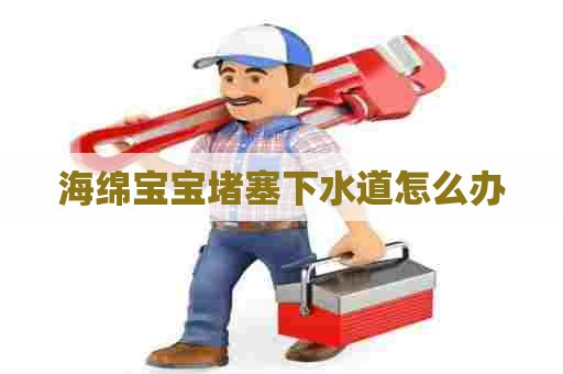 海绵宝宝堵塞下水道怎么办