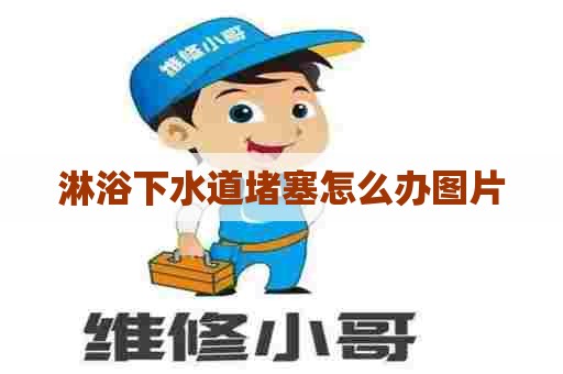 淋浴下水道堵塞怎么办图片