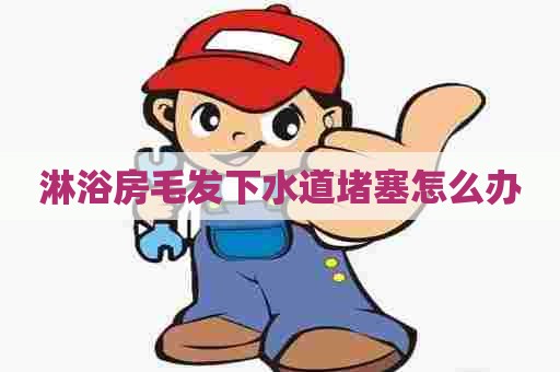 淋浴房毛发下水道堵塞怎么办