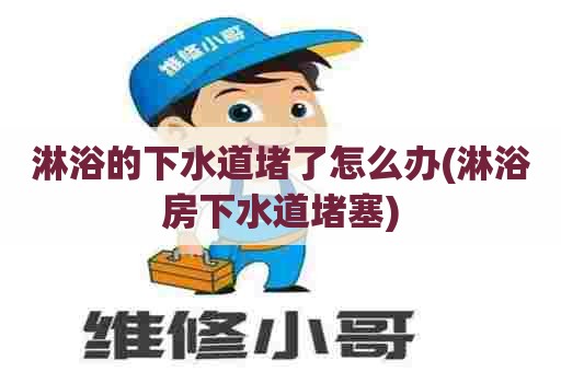 淋浴的下水道堵了怎么办(淋浴房下水道堵塞) 淋浴的下水道堵了怎么办(淋浴房下水道堵塞)