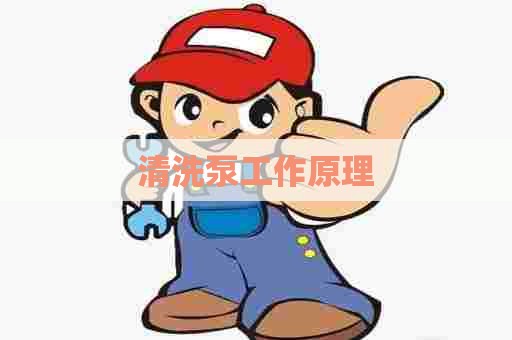 清洗泵工作原理