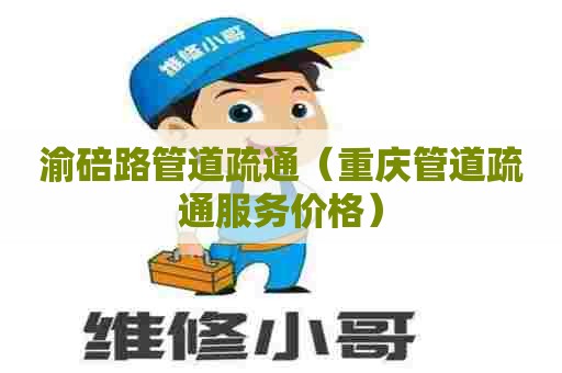渝碚路管道疏通(重庆管道疏通服务价格) 渝碚路管道疏通(重庆管道疏通服务价格)