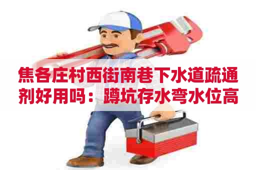 焦各庄村西街南巷下水道疏通剂好用吗：蹲坑存水弯水位高怎么解决