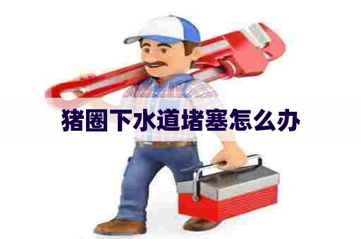 猪圈下水道堵塞怎么办