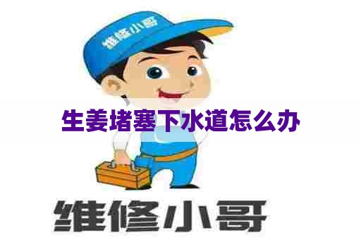 生姜堵塞下水道怎么办