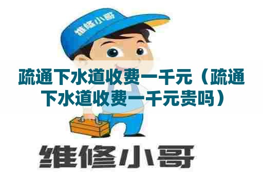 疏通下水道收费一千元(疏通下水道收费一千元贵吗) 疏通下水道收费一千元(疏通下水道收费一千元贵吗)