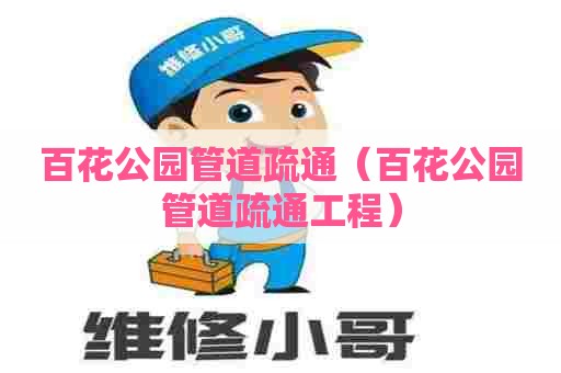 百花公园管道疏通(百花公园管道疏通工程) 百花公园管道疏通(百花公园管道疏通工程)