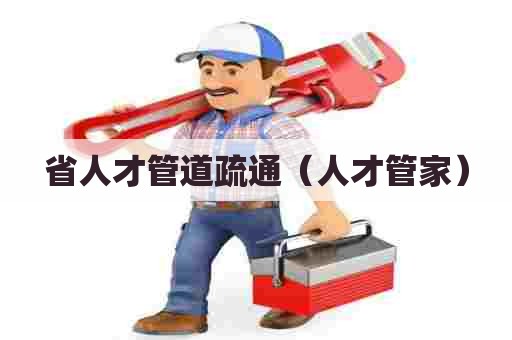 省人才管道疏通(人才管家) 省人才管道疏通(人才管家)