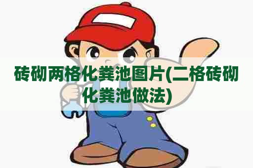 砖砌两格化粪池图片(二格砖砌化粪池做法) 砖砌两格化粪池图片(二格砖砌化粪池做法)