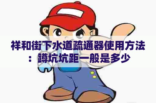 祥和街下水道疏通器使用方法:蹲坑坑距一般是多少 祥和街下水道疏通器使用方法:蹲坑坑距一般是多少