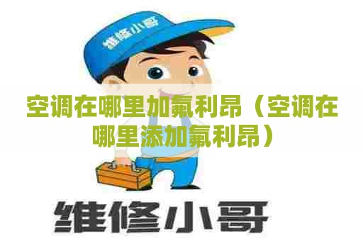 空调在哪里加氟利昂（空调在哪里添加氟利昂）