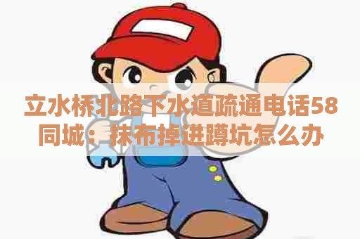 立水桥北路下水道疏通电话58同城：抹布掉进蹲坑怎么办