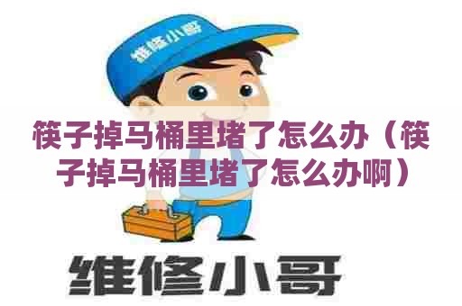 筷子掉马桶里堵了怎么办（筷子掉马桶里堵了怎么办啊）