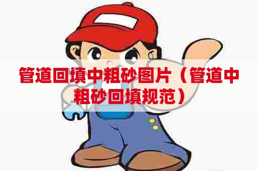 管道回填中粗砂图片（管道中粗砂回填规范）