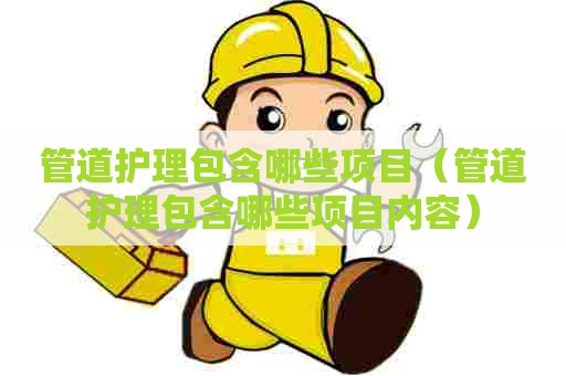 管道护理包含哪些项目（管道护理包含哪些项目内容）