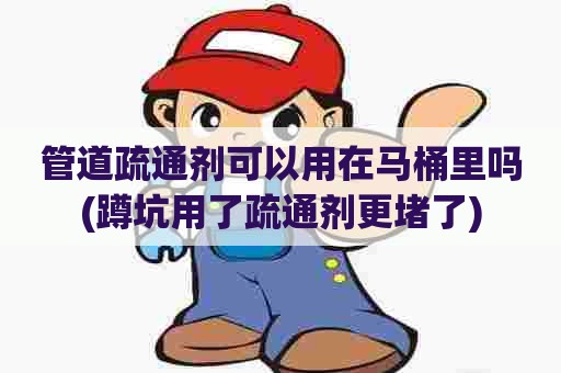 管道疏通剂可以用在马桶里吗(蹲坑用了疏通剂更堵了)