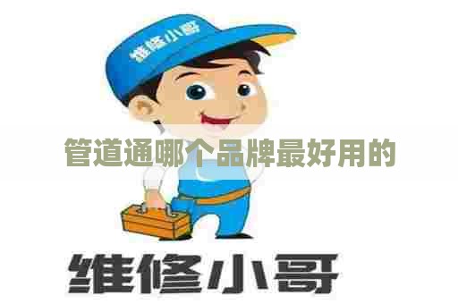 管道通哪个品牌最好用的