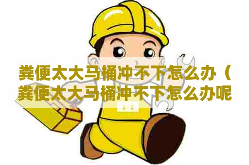 粪便太大马桶冲不下怎么办（粪便太大马桶冲不下怎么办呢）