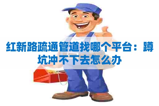 红新路疏通管道找哪个平台：蹲坑冲不下去怎么办