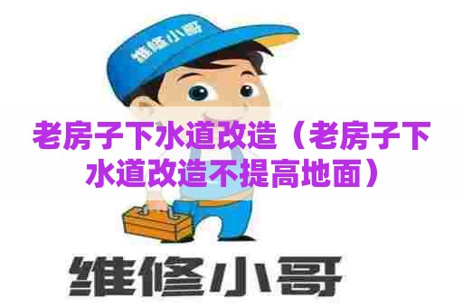 老房子下水道改造(老房子下水道改造不提高地面) 老房子下水道改造(老房子下水道改造不提高地面)