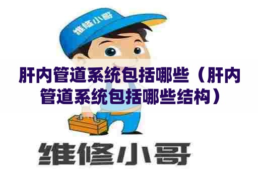 肝内管道系统包括哪些（肝内管道系统包括哪些结构）